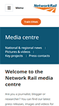 Mobile Screenshot of networkrailmediacentre.co.uk